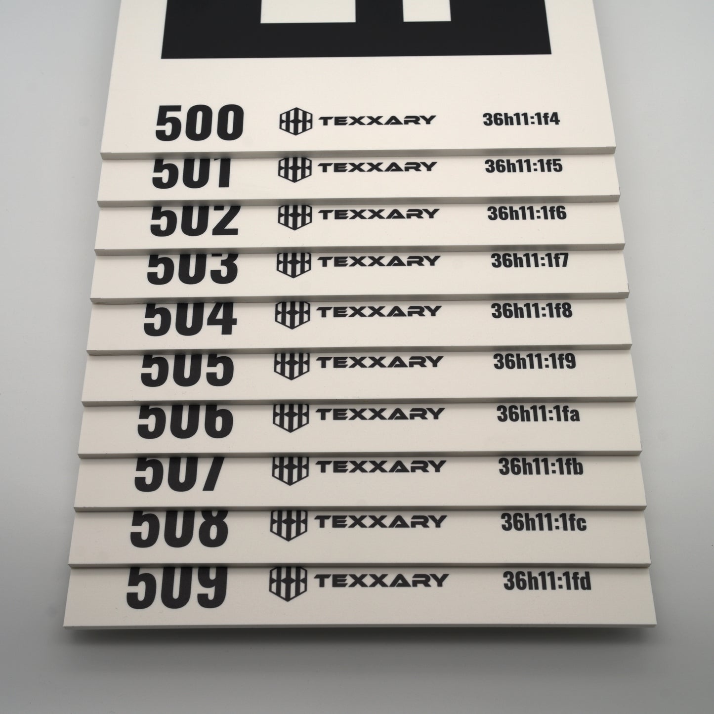 April Tags Plates (10x)